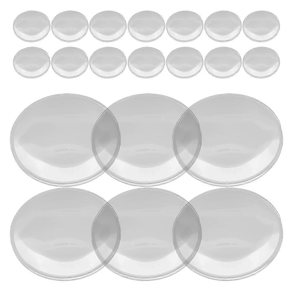 Lab Use Convex Lens Optical Lens Magnifying Tool 30Pcs Included