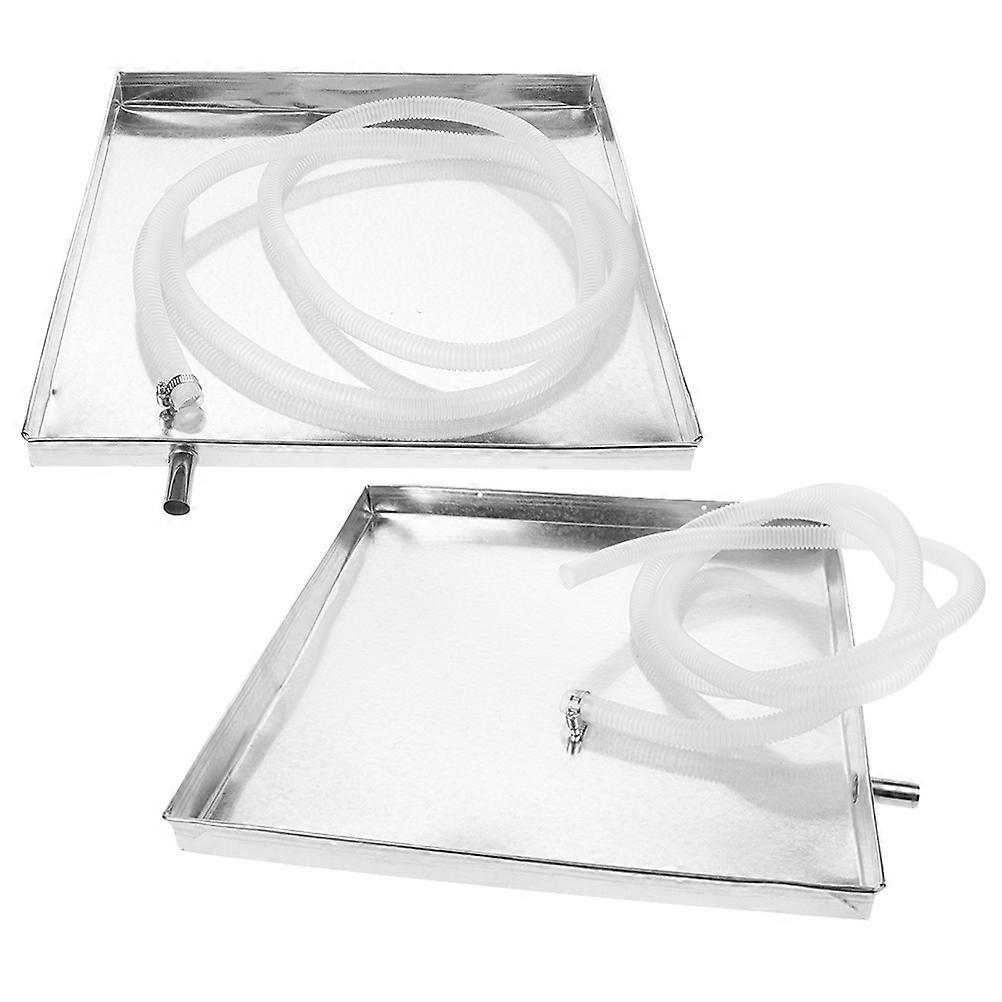 Drip Tray for Unit Outdoor Air Conditioner Efficient Water Catcher 2Sets