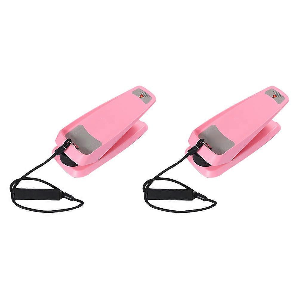 loss Stepper Equipment Mini Stepper for Home 2Sets Plastic Pink