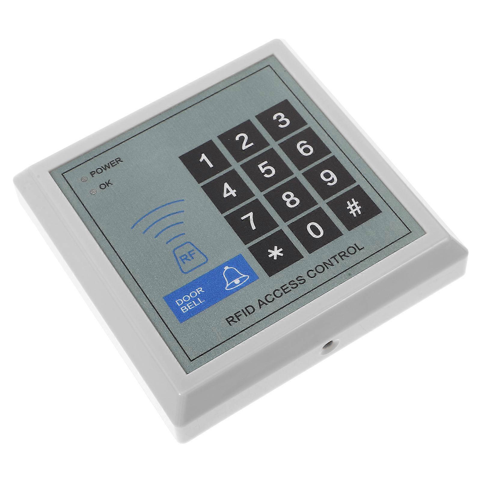 Door Entry Plate Keyless Lock for Home with Card and Password Input