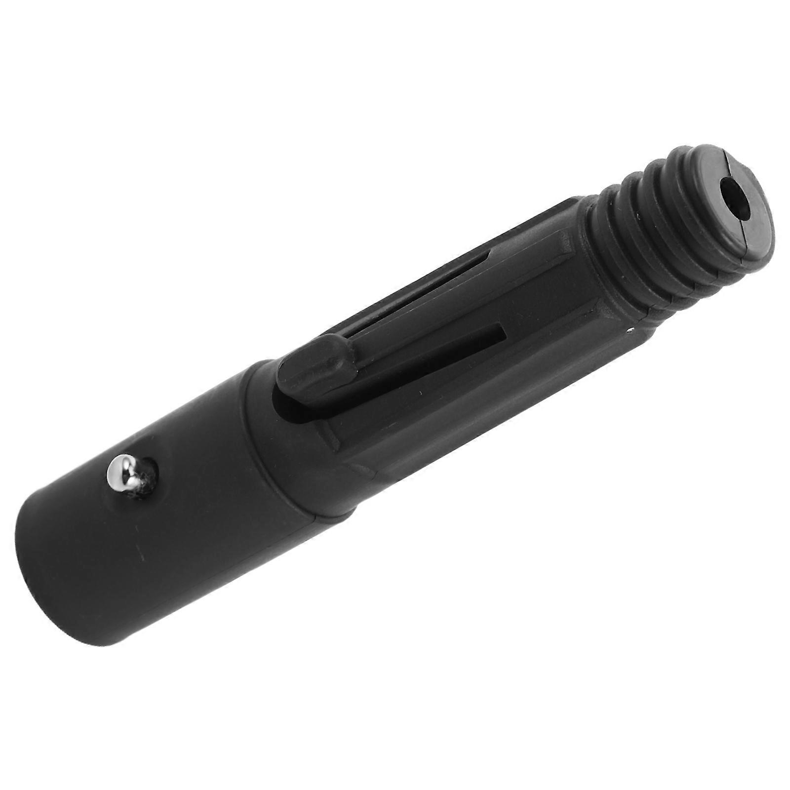 Threaded Tips Replacement Mop Pole Adapter for Daily Use Black