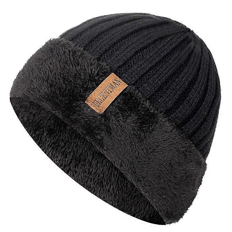 Unisex Thick Winter Hat with Fur Lining