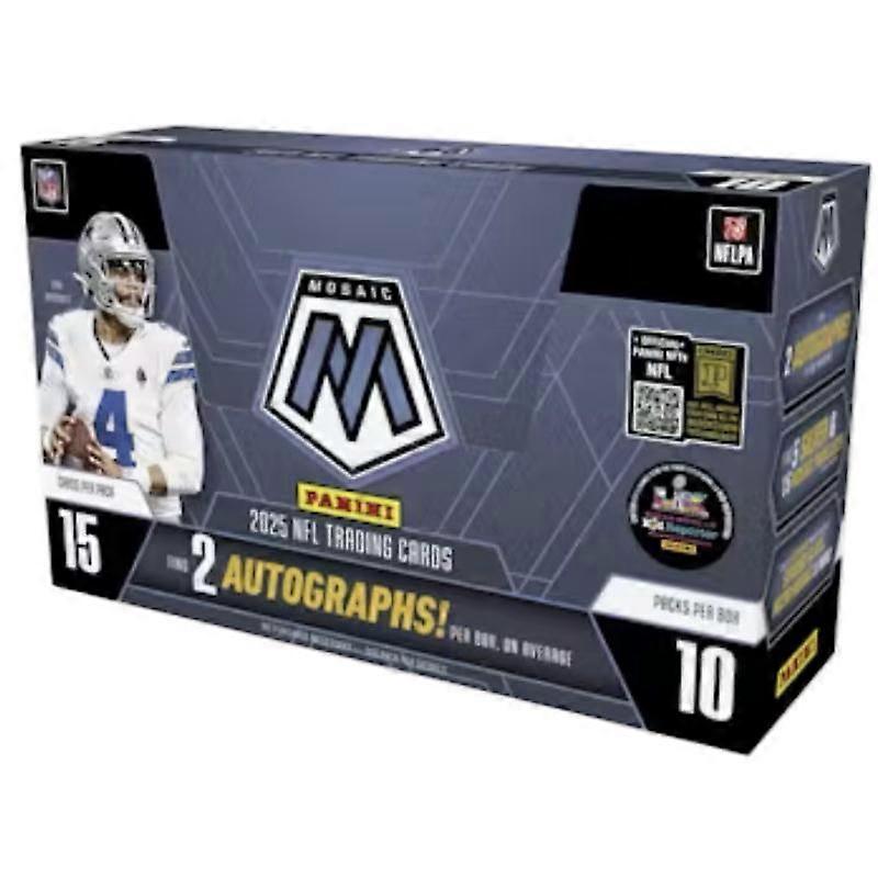 (1) 2025 Mosaic Hobby Box And (10)- 2025 Mosaic Football Blaster Boxes PYT