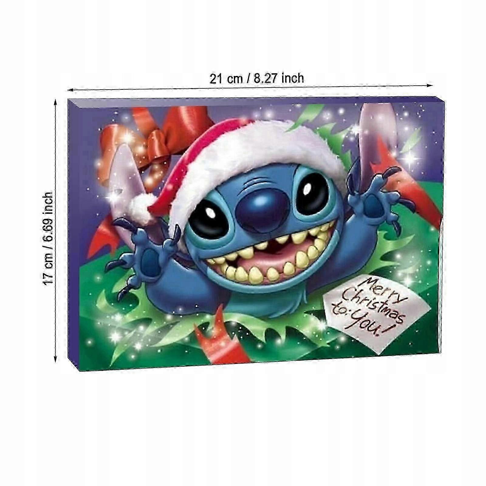 Advent Calendar 24pcs Stitch Beautiful Gift Figurines