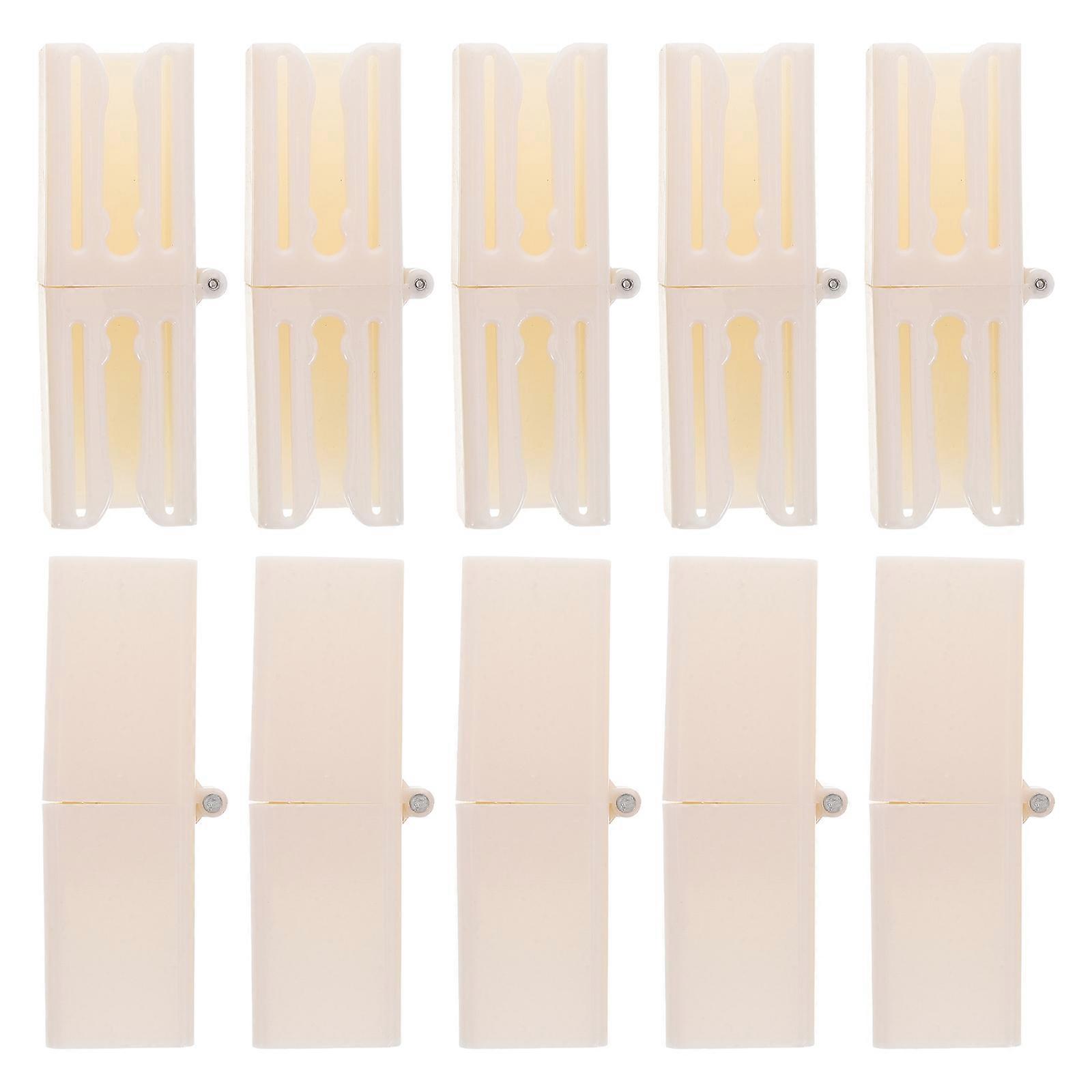 Plastic Curtain Track Connector for Home Use with 40Pcs Included