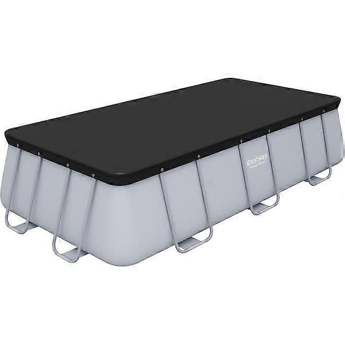 Super Windproof Rectangle Enhances Ratchets and Tarp Clips Rectangle Pool Covers for Ground Pools Storms Oval