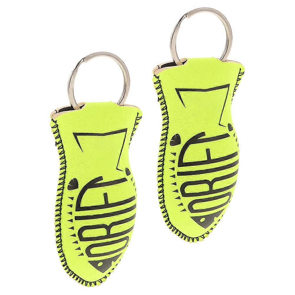 Floating Keychain Neoprene Key Rings for Car Keys 2Pcs Durable Design