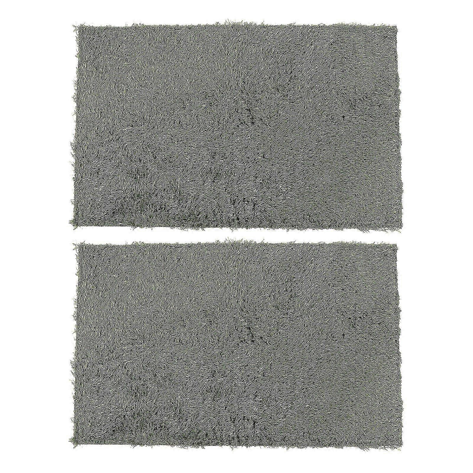 2pcs Reptile Carpet Simulation Moss Terrarium Substrate Liner Lizard Supplies-FCY