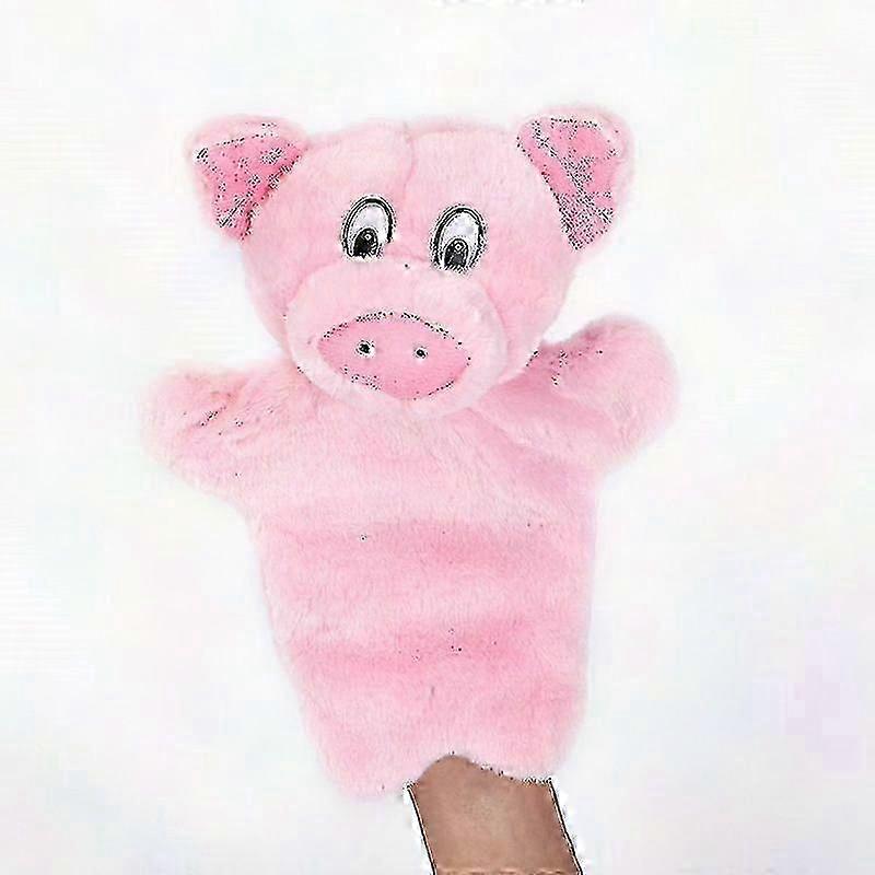 Pig Soft Plush Hand Puppet Stuffed