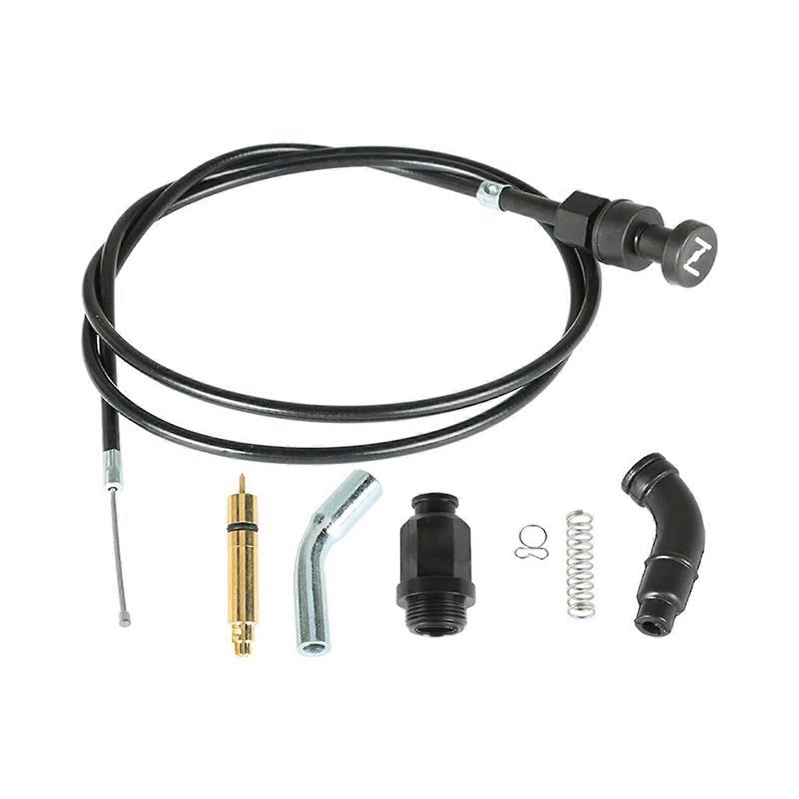 ATV Throttle Cable and Carburetor Choke Cable Kit with Smooth Response and Durable Offroad Build