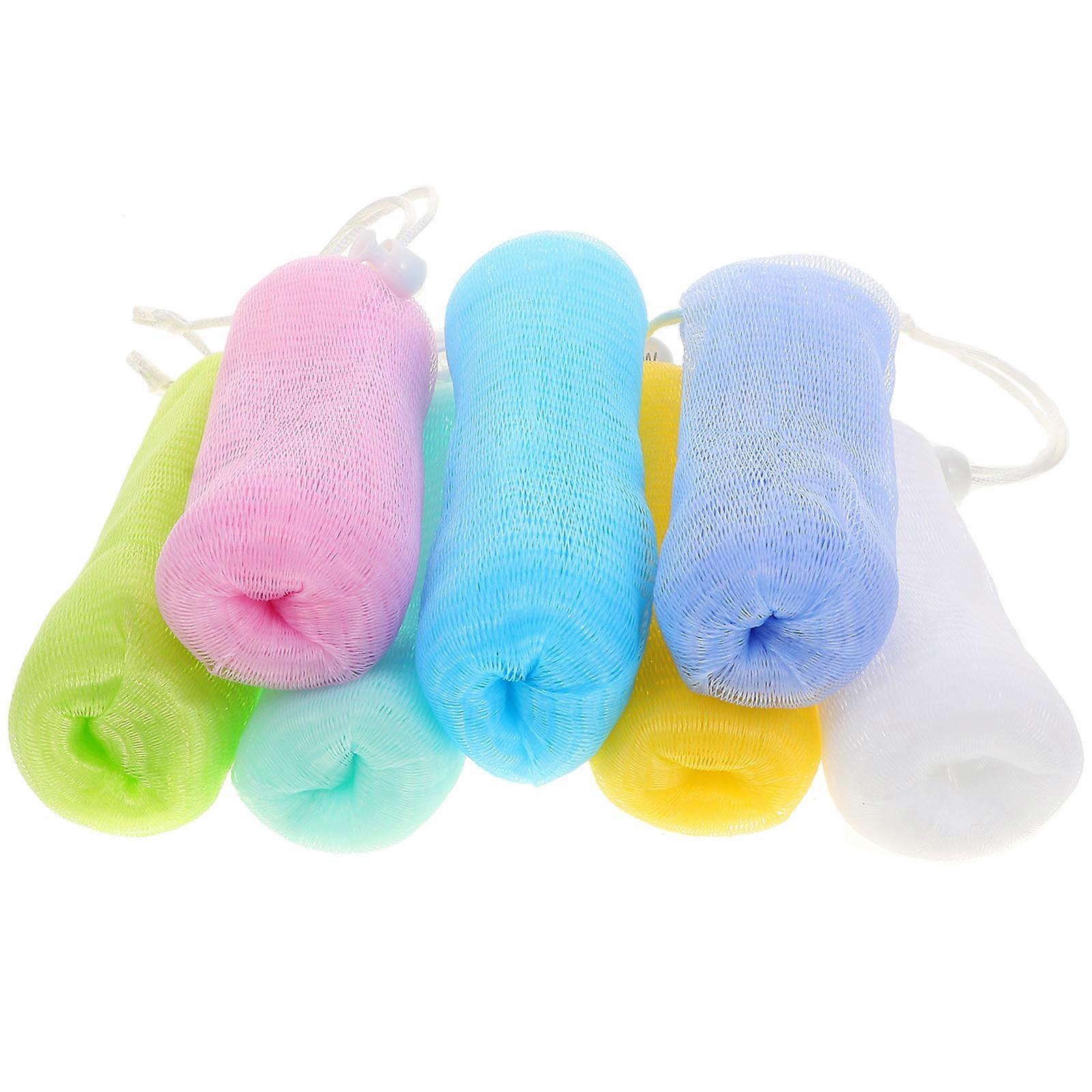 Soap Storage Bags for Bathing Use Featuring 21Pcs Bubble Maker Nets