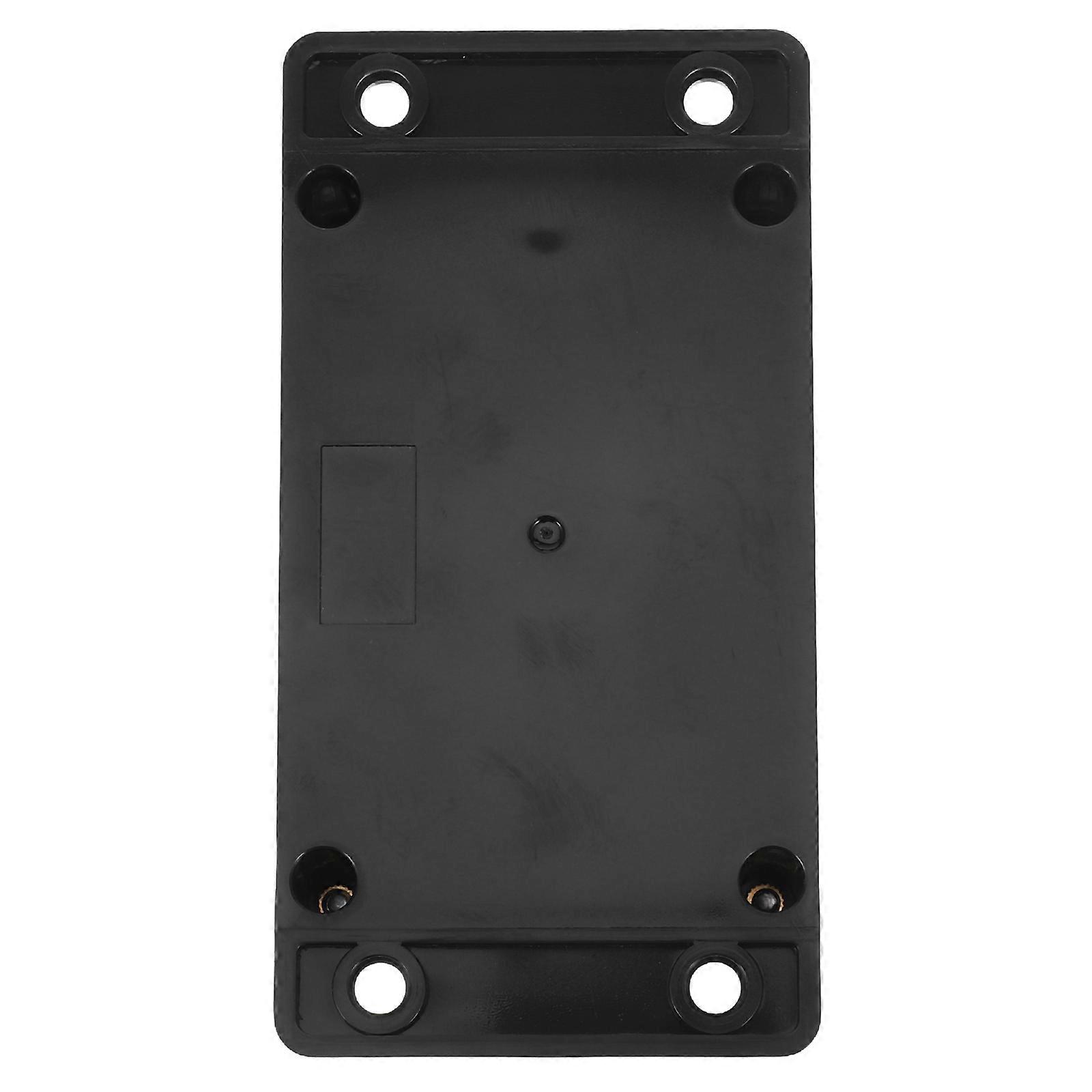 Black Waterproof Plastic Junction Box for Electrical Power Connection Use