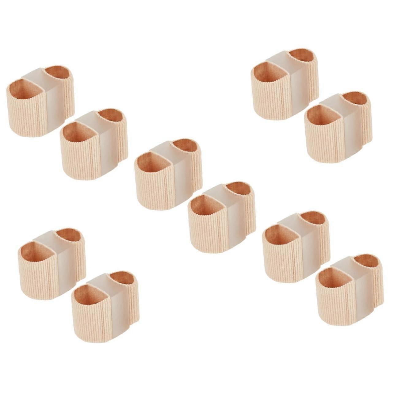 Bunion Corrector Toe Separator with DoubleRing Support and Breathable Cushioning, 5 Sets