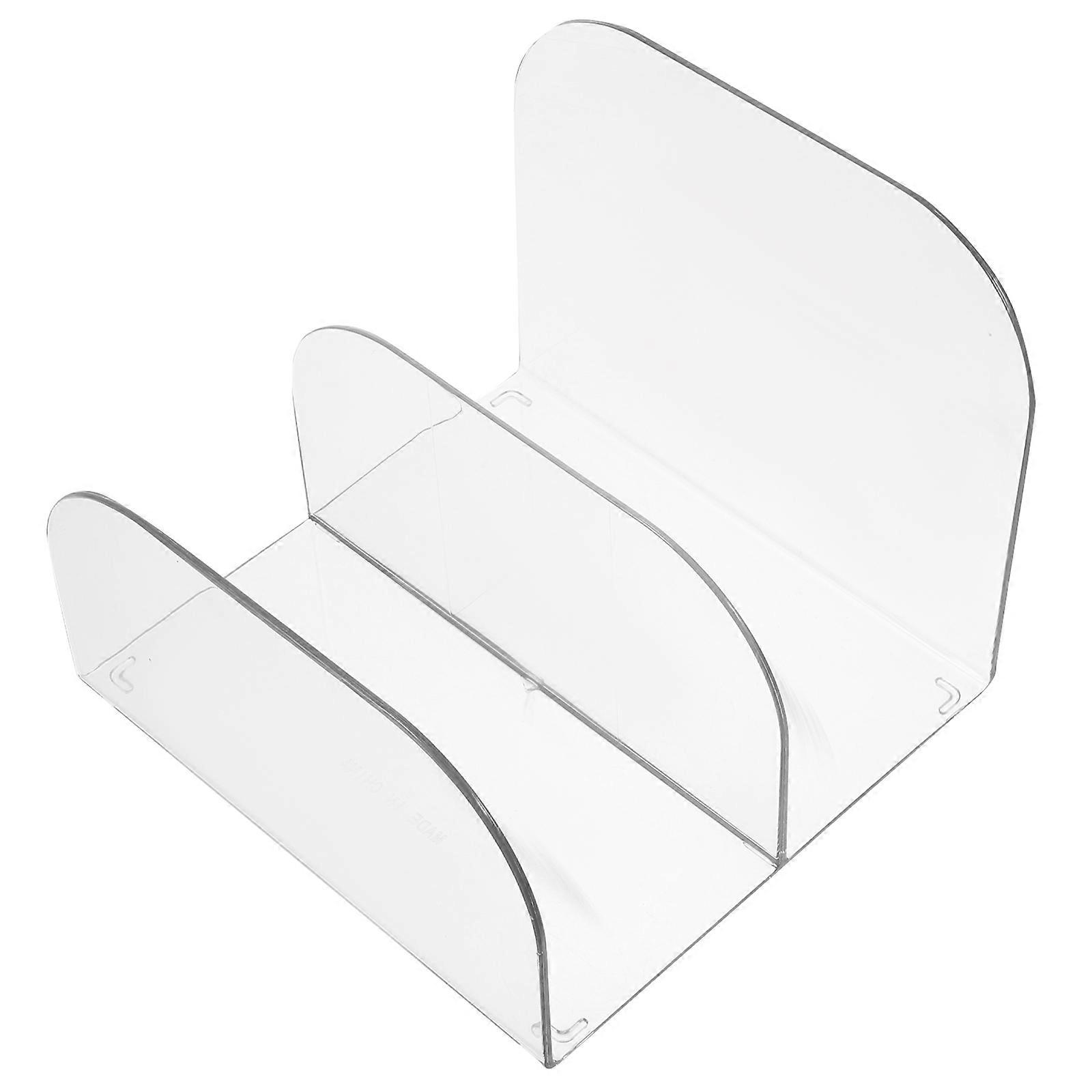 Children Reading Bookend Transparent Plastic Holder