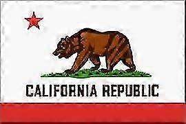 California State Flag New Ca Republic Uu 0929