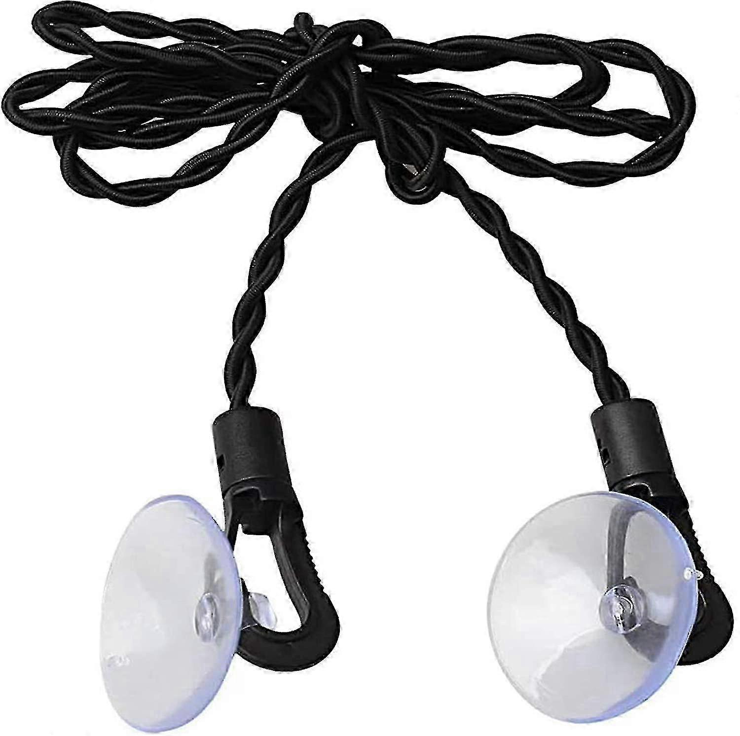 26-27 Elastic With Suction Cup Retractable Elastic