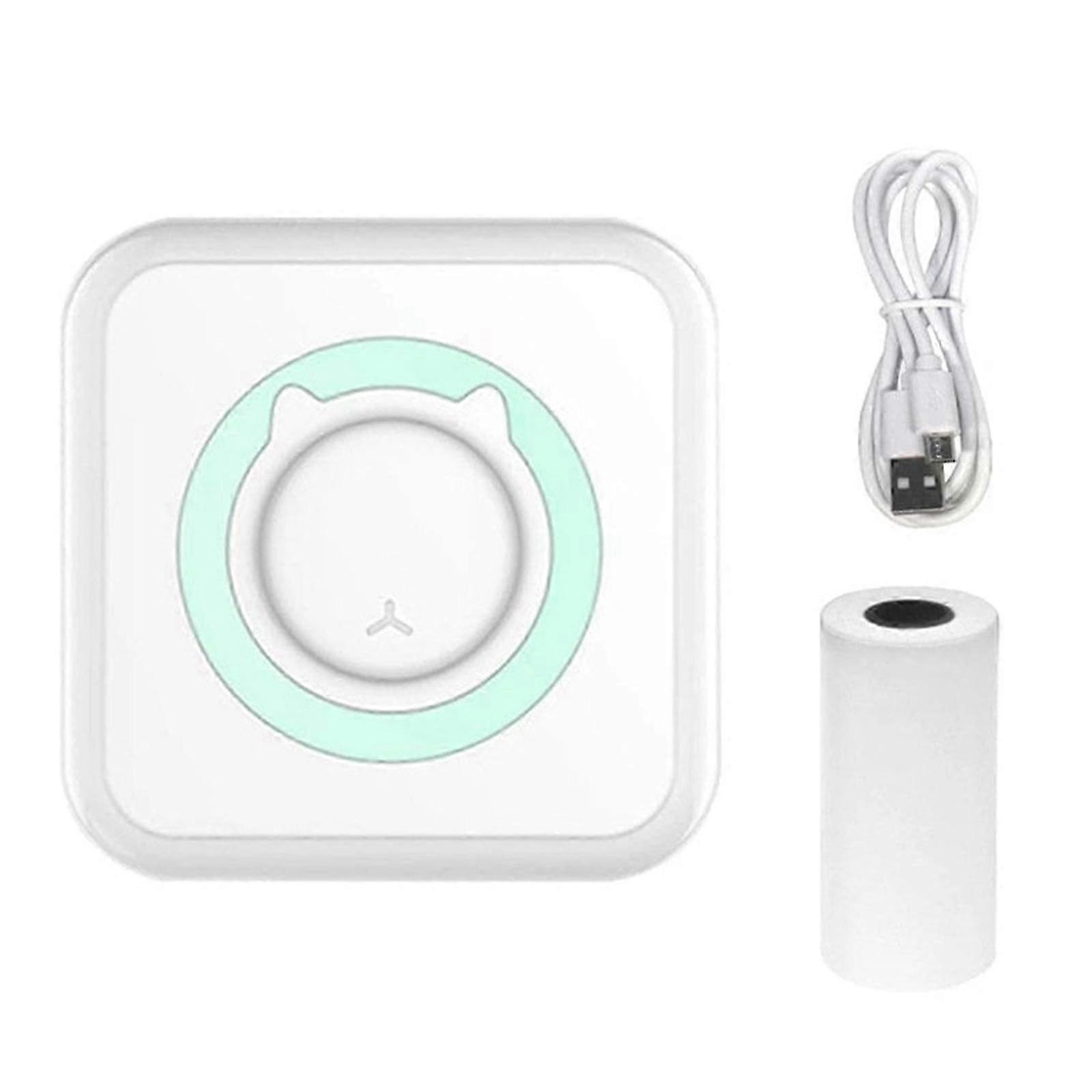 2025 Mini Thermal Printer Instant Sticker Printer Printing Inkless Portable