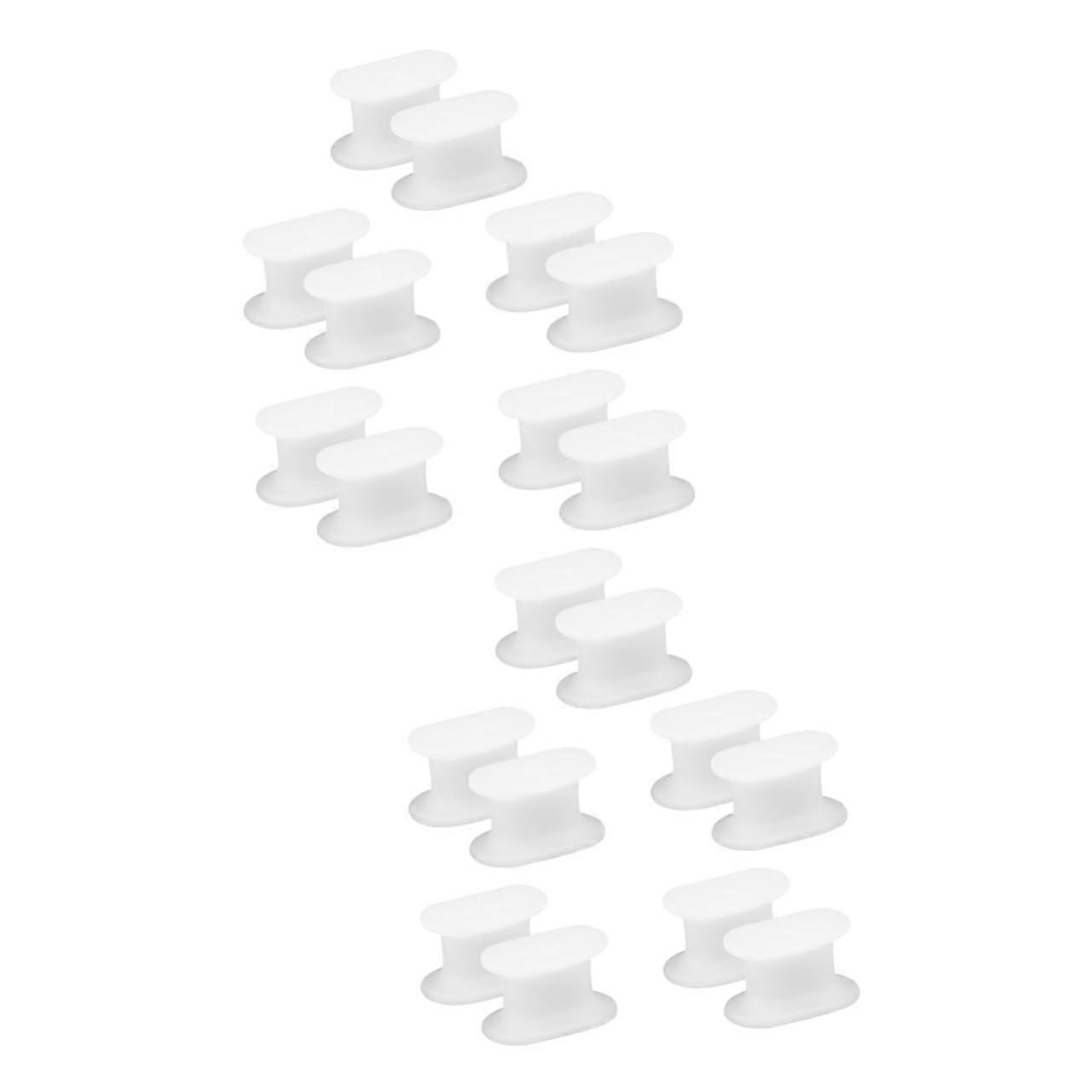 10 Pairs Bunion Corrector Gel Toe Separator for Hallux Valgus Relief and Alignment