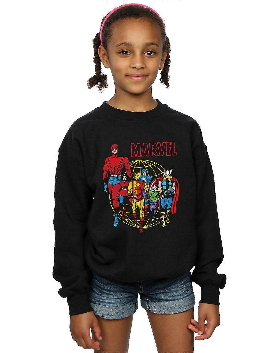 Marvel Comics Girls Atlas Group Sweatshirt