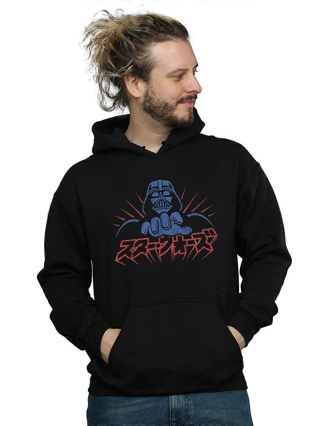 Star Wars Kanji Darth Vader hettegenser for menn
