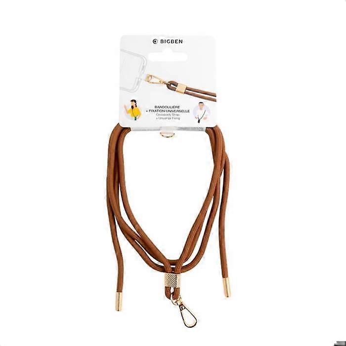 Universal Cable - BIGBEN CONNECTED - Brown - Adjustable - Practical - Trendy