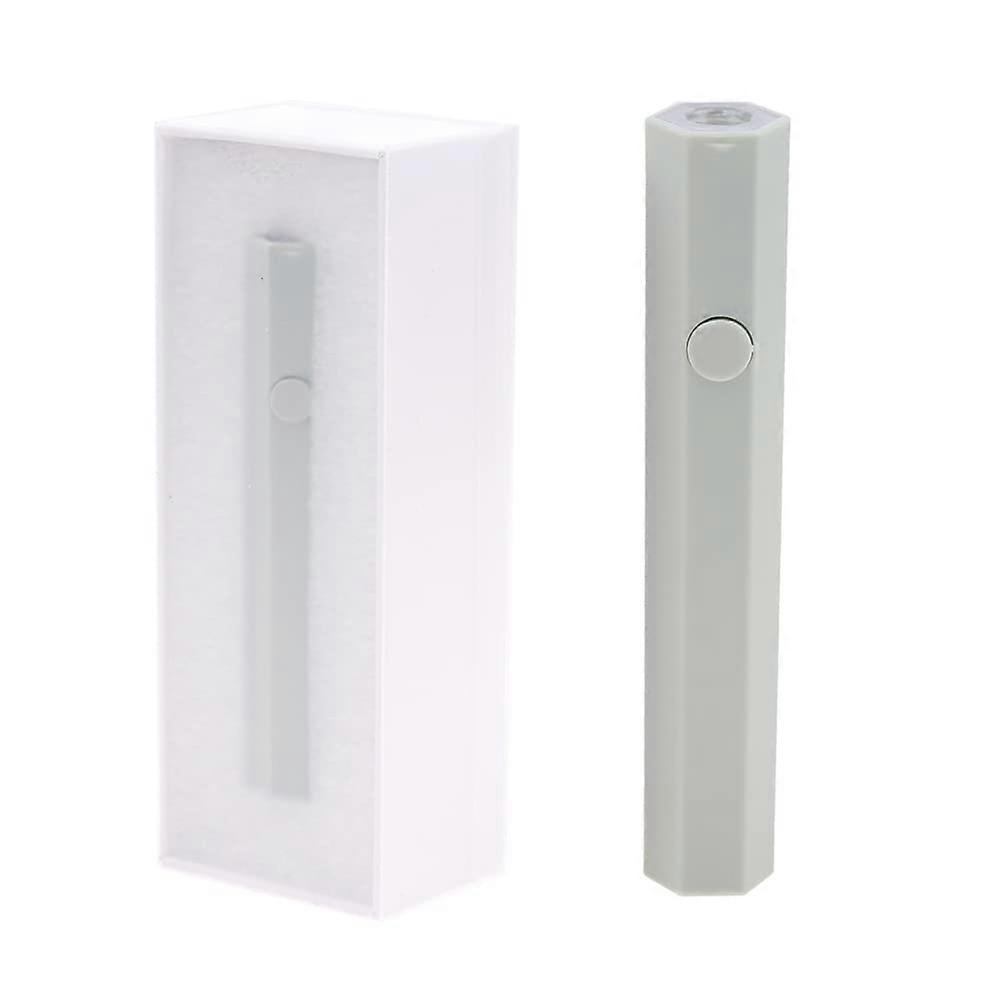Mini UV LED Nail Lamp with Dual Light Source, USB TypeC Rechargeable Single Finger Gel Dryer