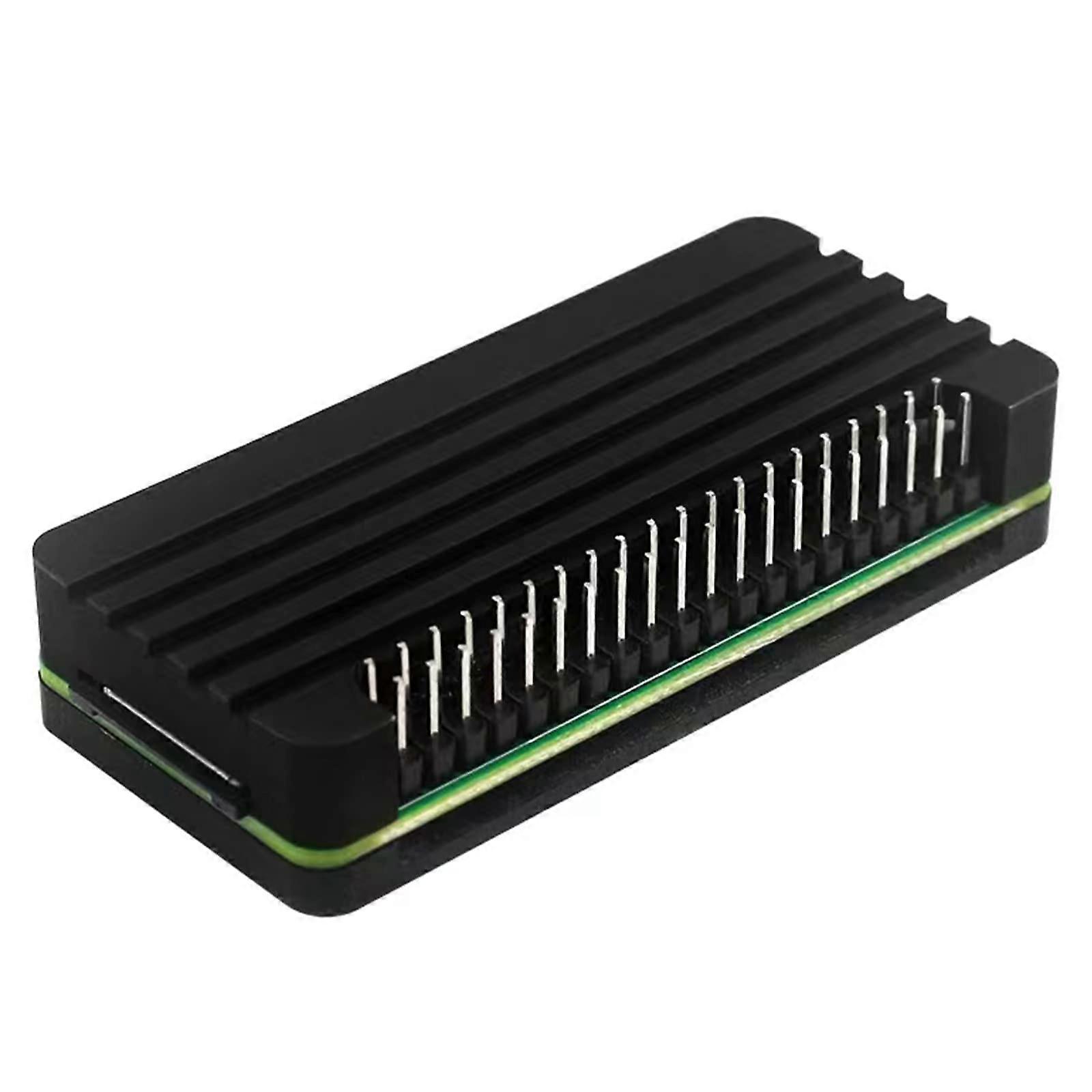 Aluminum Case with 40Pin GPIO Header and Enhanced Heat Dissipation for Raspberry Pi Zero 2 W
