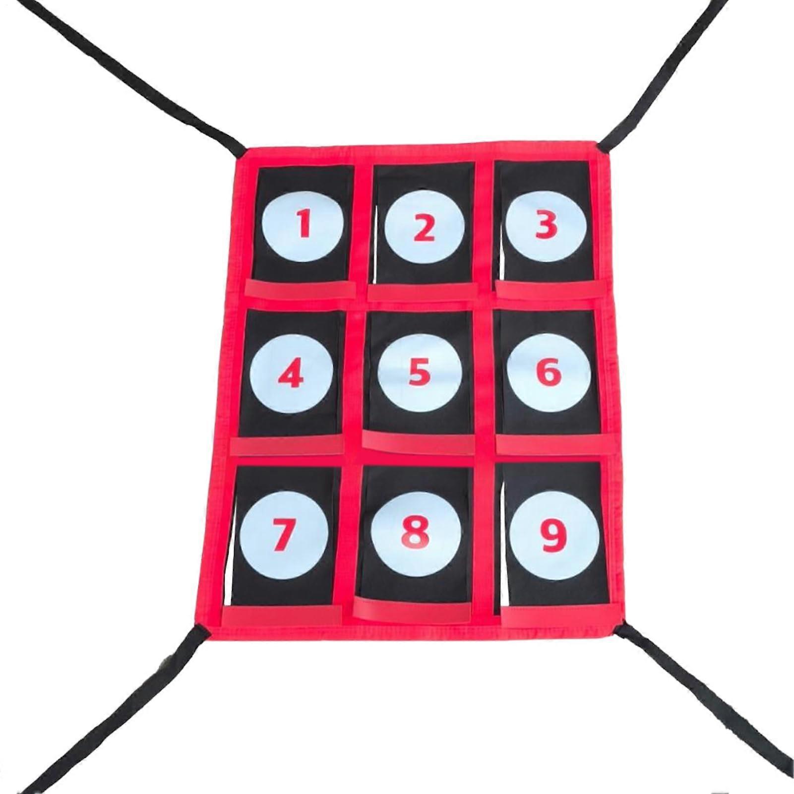 Baseball Pitching Target Net with Adjustable NineGrid Precision for Indoor Outdoor Accuracy Training