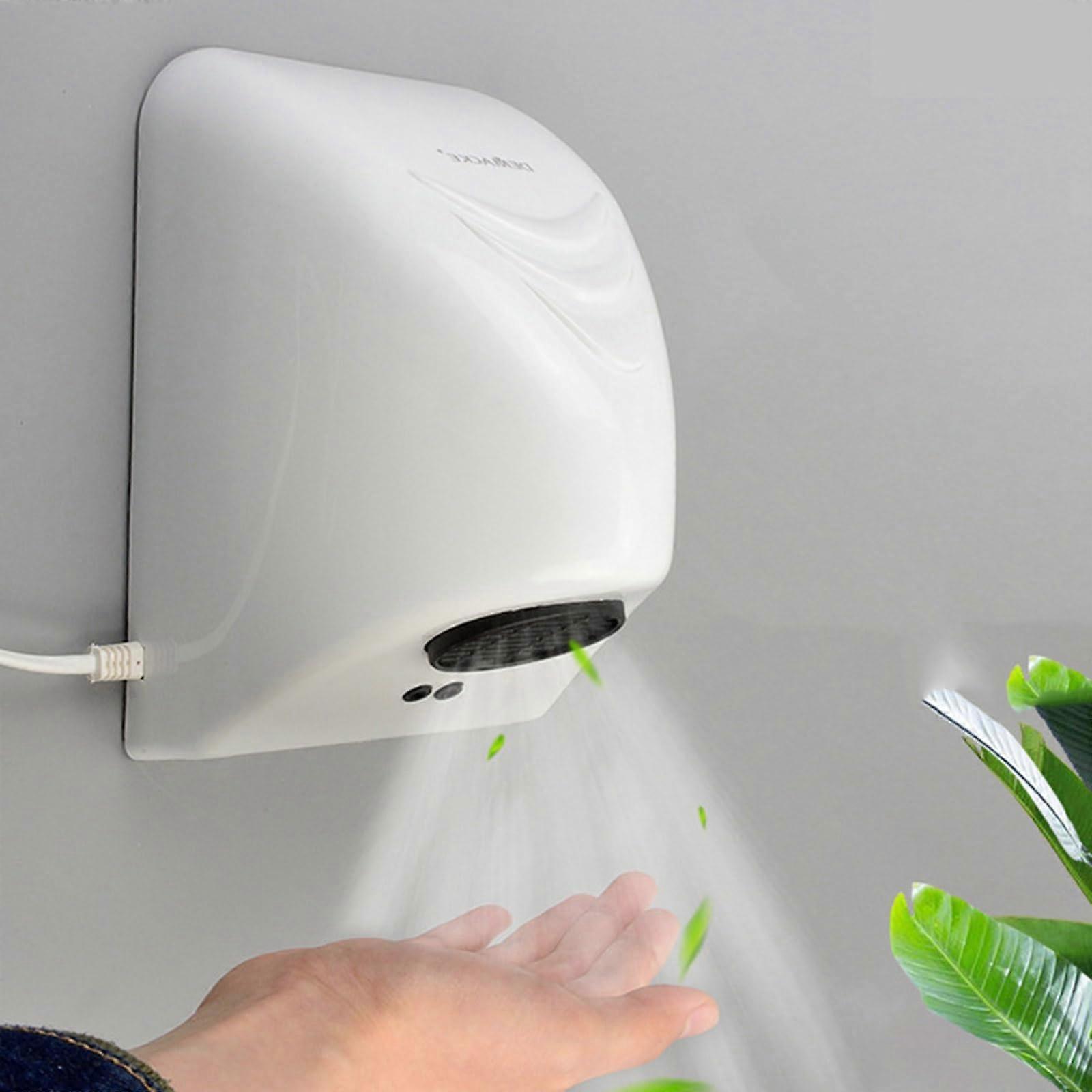 Automatic Hand Dryer 600W Wall Mounted Fast Drying Touchless Commercial and Home Use