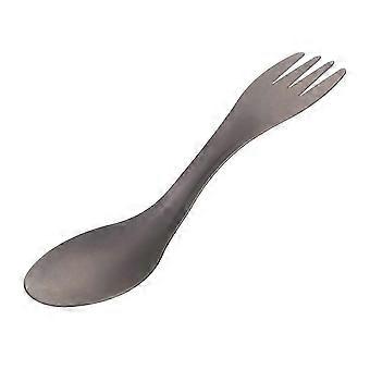 Titanium Alloy Spoon Fork Combo for Camping and Picnic Traveling