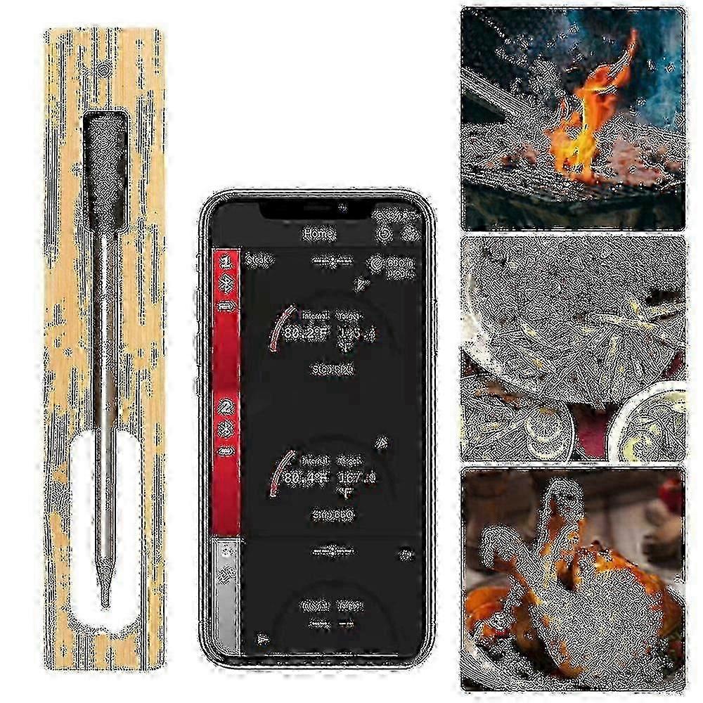 Termômetro de carne sem fio para MEATER Plus com Bluetooth