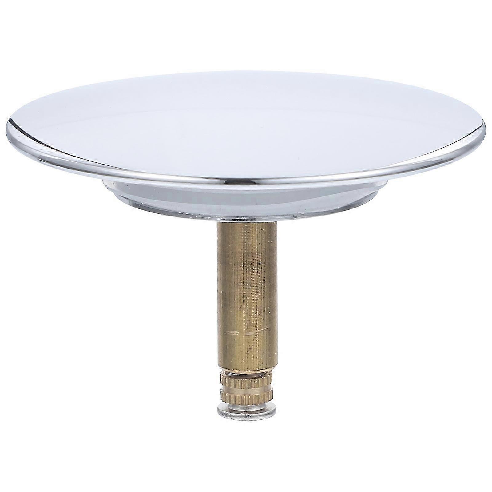 Bath Tub Plug Bathroom Drain Stopper for Bath Tub 4Pcs Silver Set