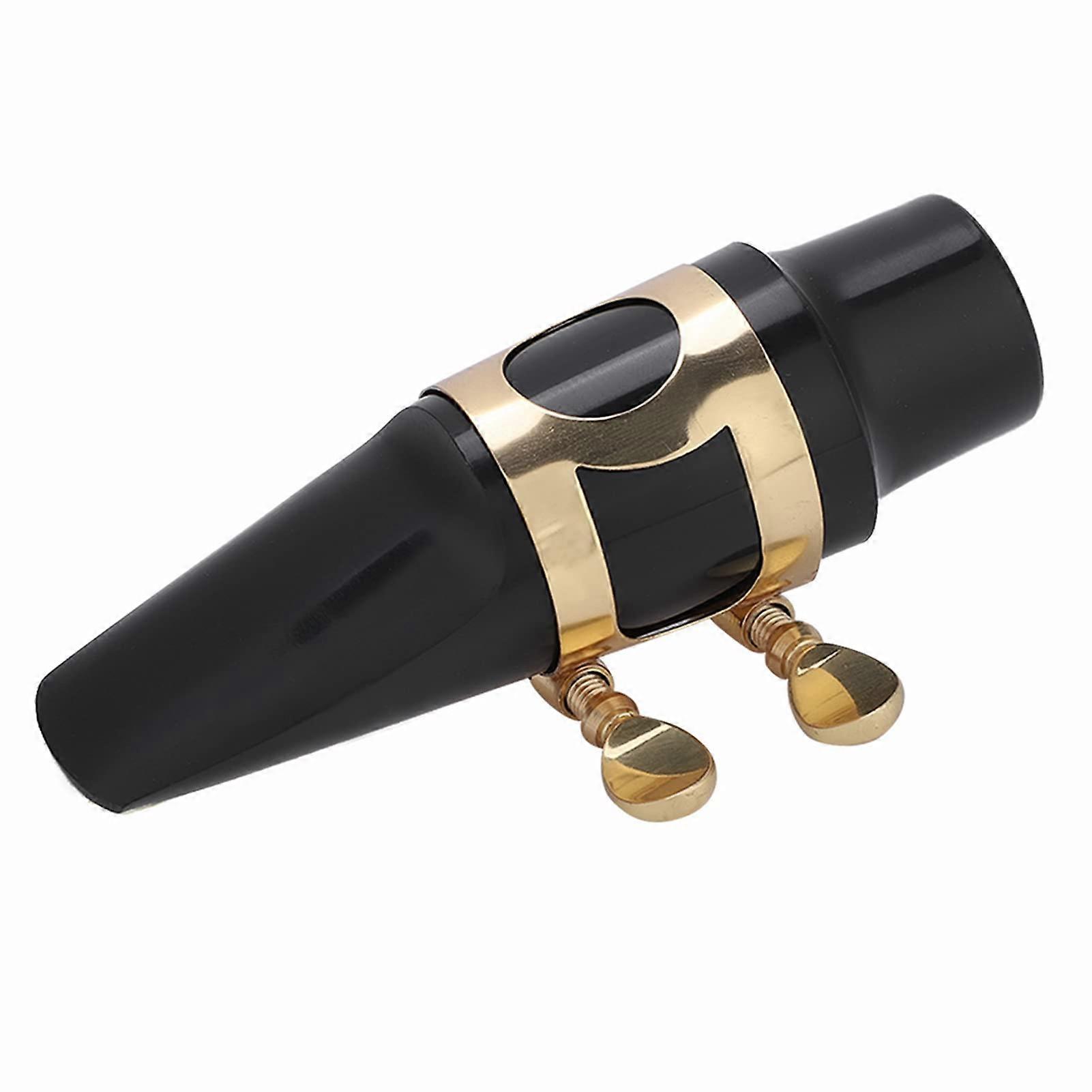 Tenor Saxophone Mouthpiece Set with Protective Cap Durable ABS Build for Clear Consistent Tone