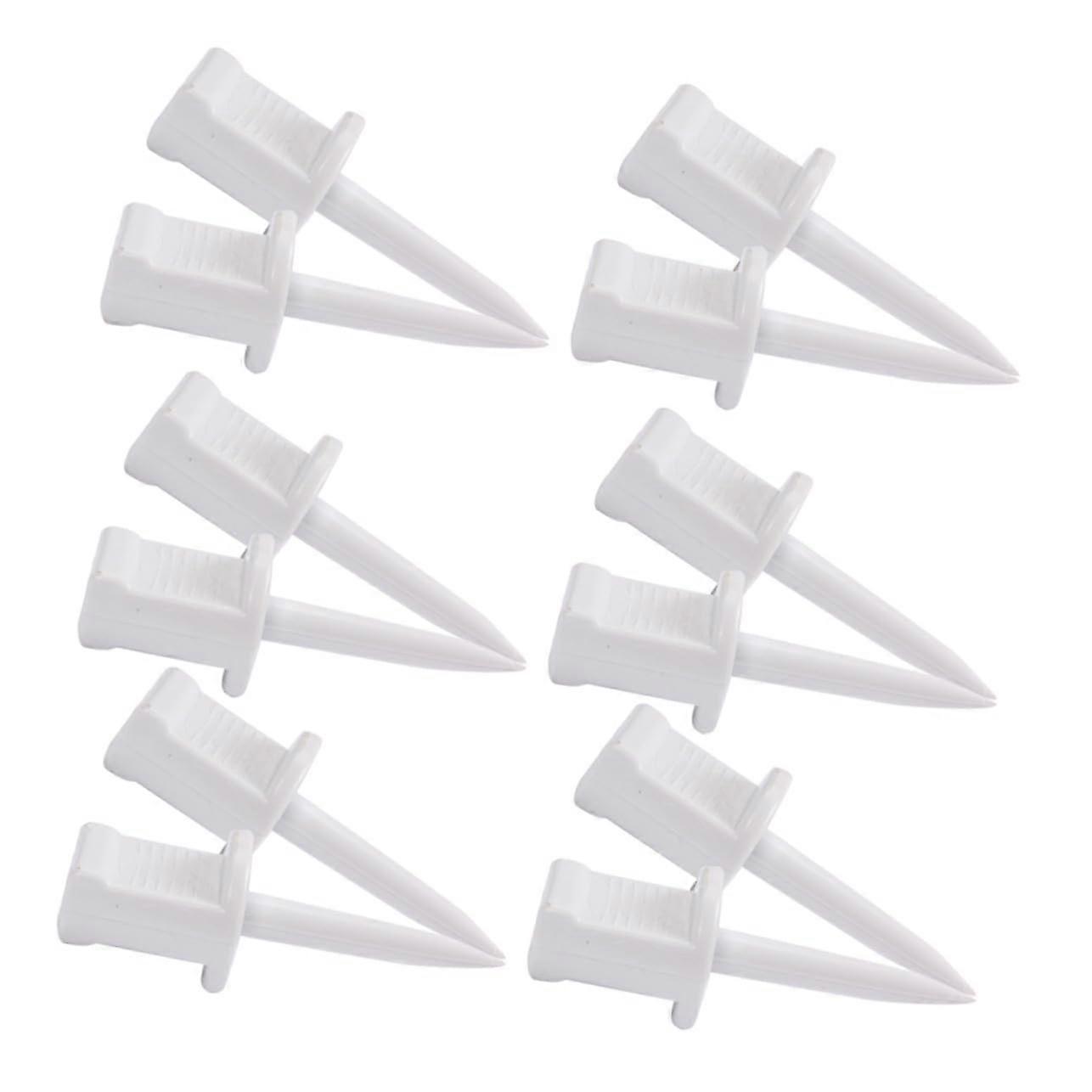 12Pcs Archery Target Pins Set, Strong Reusable Nails for Outdoor Bow Shooting Practice Paper Fixing