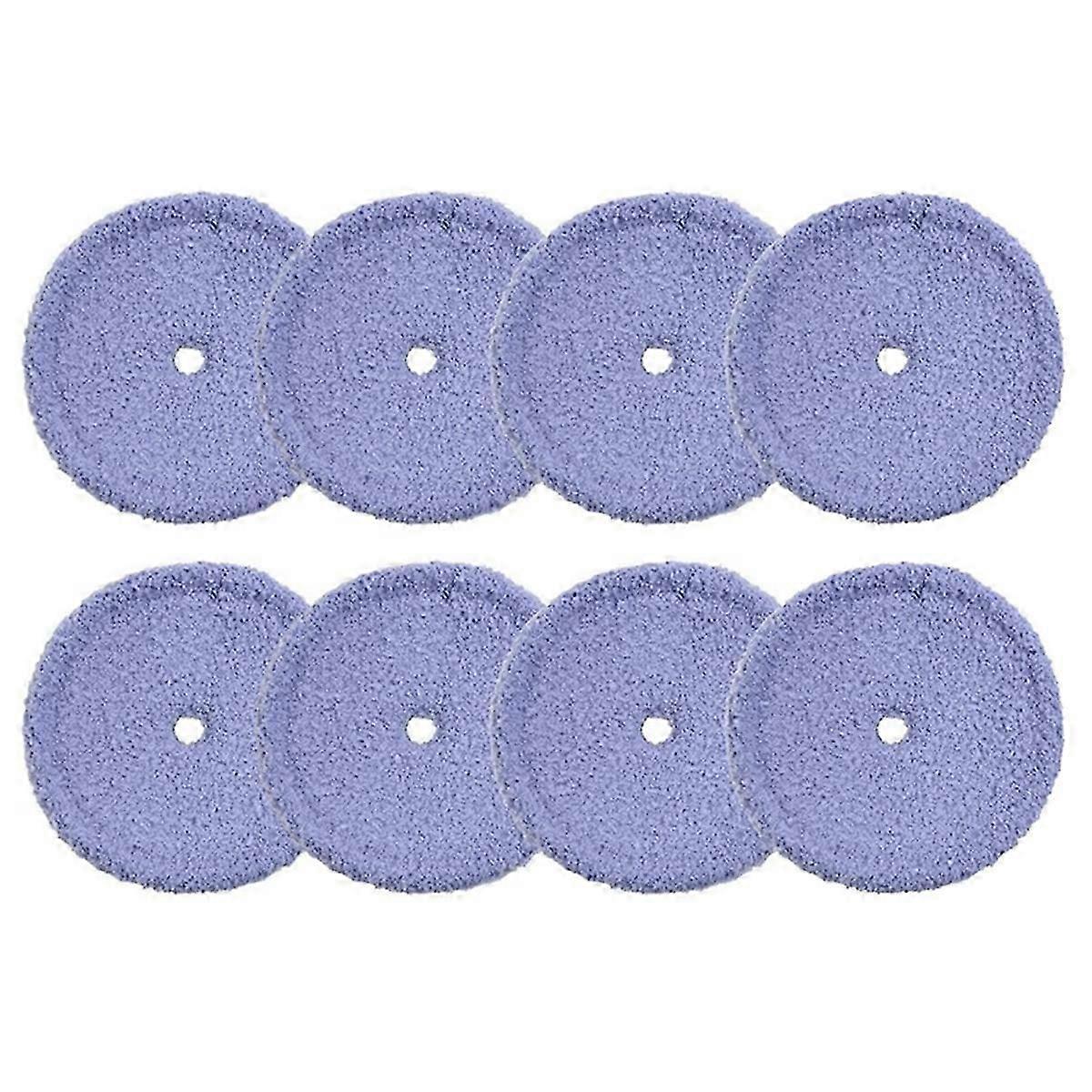 8PCS Microfiber Mop Pads for EVERYBOT Edge Robot Vacuum Cleaner