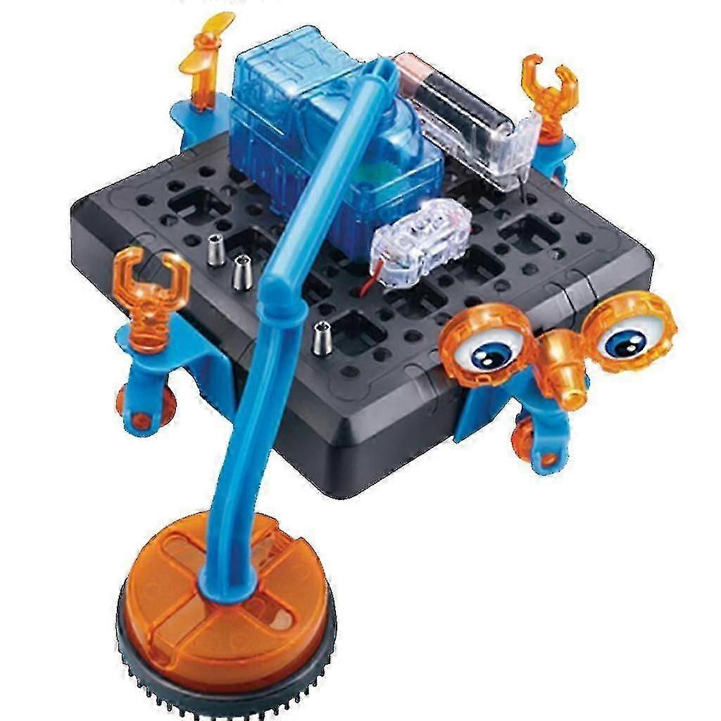 DIY Electronic Learning Kit: DIY Cleaning Robot Physical Circuit Experiment