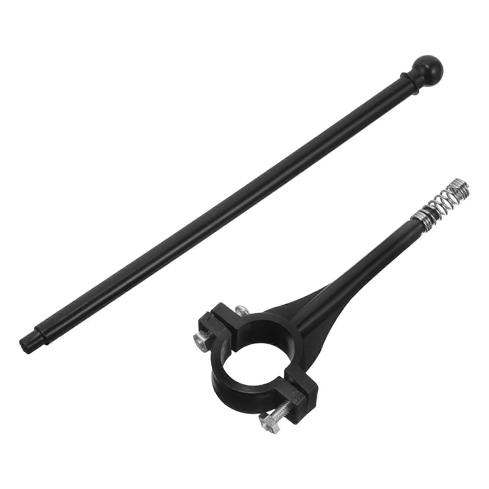 Bike Flagpole for Handlebar with Durable Plastic Flag Holders 12Pcs Set