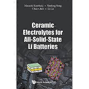 Keramiske elektrolytter for li-batterier med heldekkende tilstand