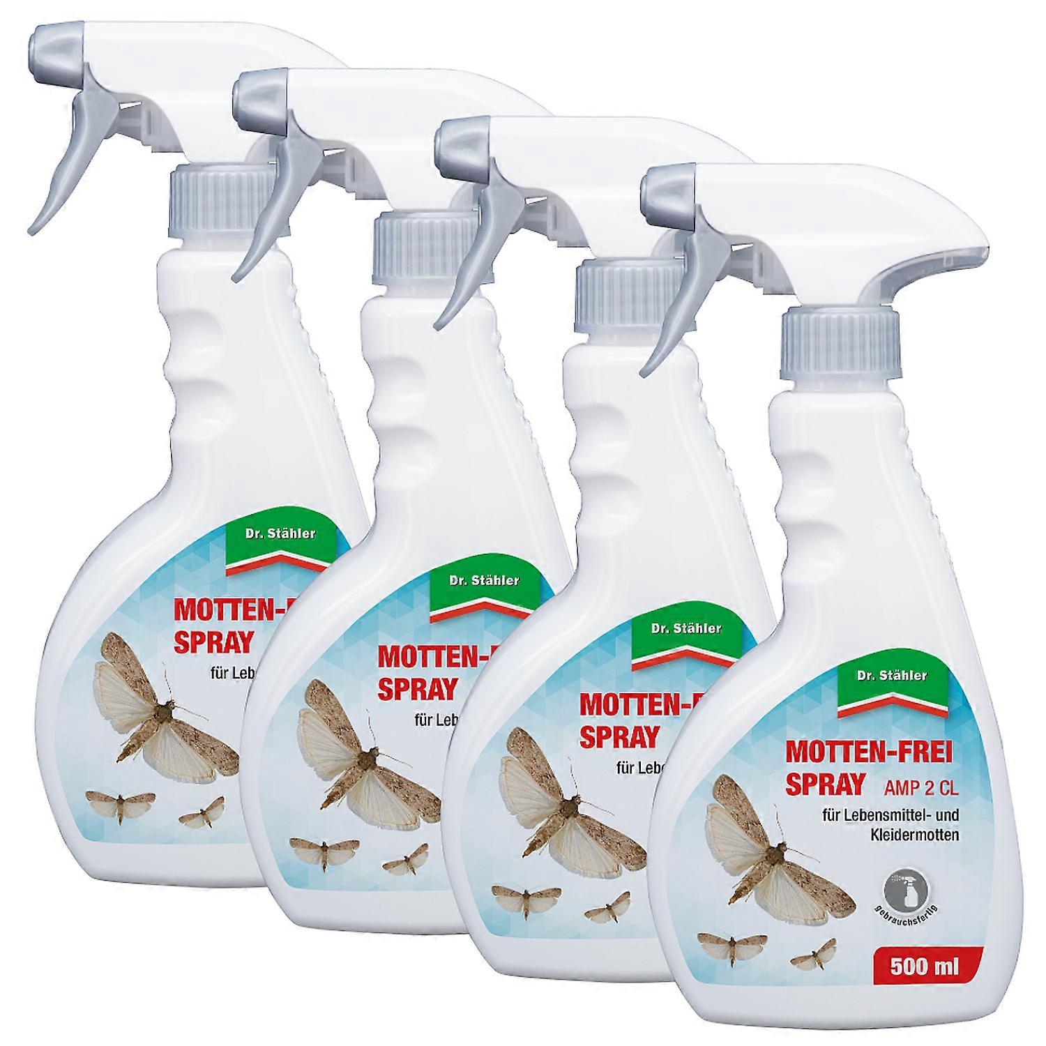 4 x DR. STÄHLER Moth-Free Spray, 500 ml