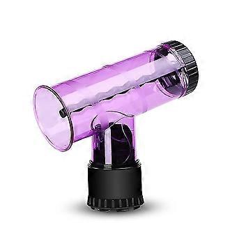 Hair Dryer Diffuser for Curly Hair with Defined Curl Styling and Even Airflow Distribution, Purple