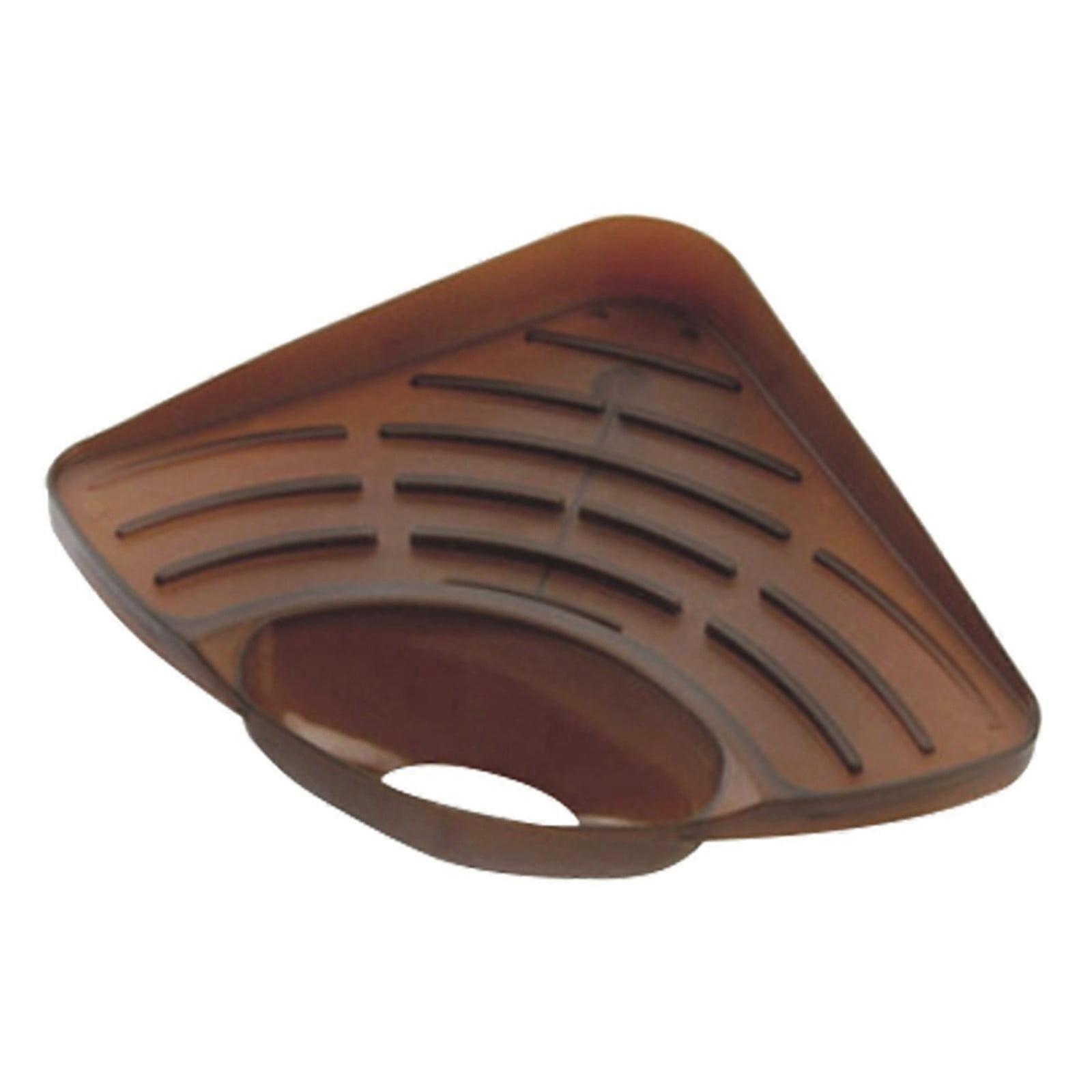 Dish Drying Rack,Sink Drain Rack Kitchen Triangle Rack Corner Sponge Storage Multi Functional Plastic Water Filter Rack