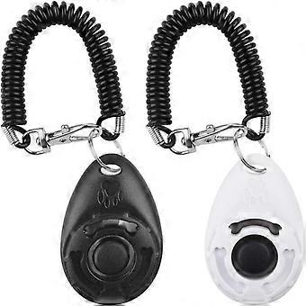 Dog Clickers, Dog Clickers with Elastic Wrist Strap &amp;amp; Large Button, Training Clicker, Professional Dog Clicker Training for Dog, Cat, Horse 2