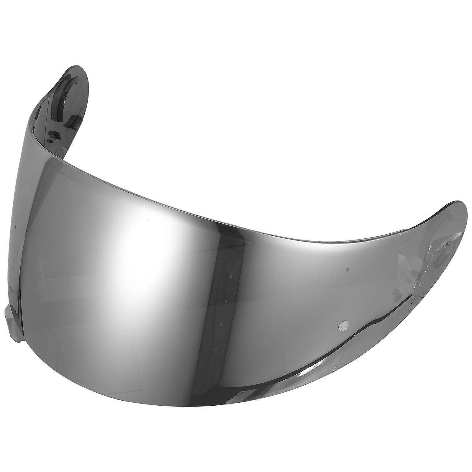 Silver Motorcycle Face Visor Replacement for