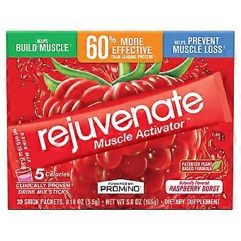 Rejuvenate Muscle Activator™, Drink Mix, Raspberry Burst, 30 Stick Packets, 0.19 oz (5.5 g) Each