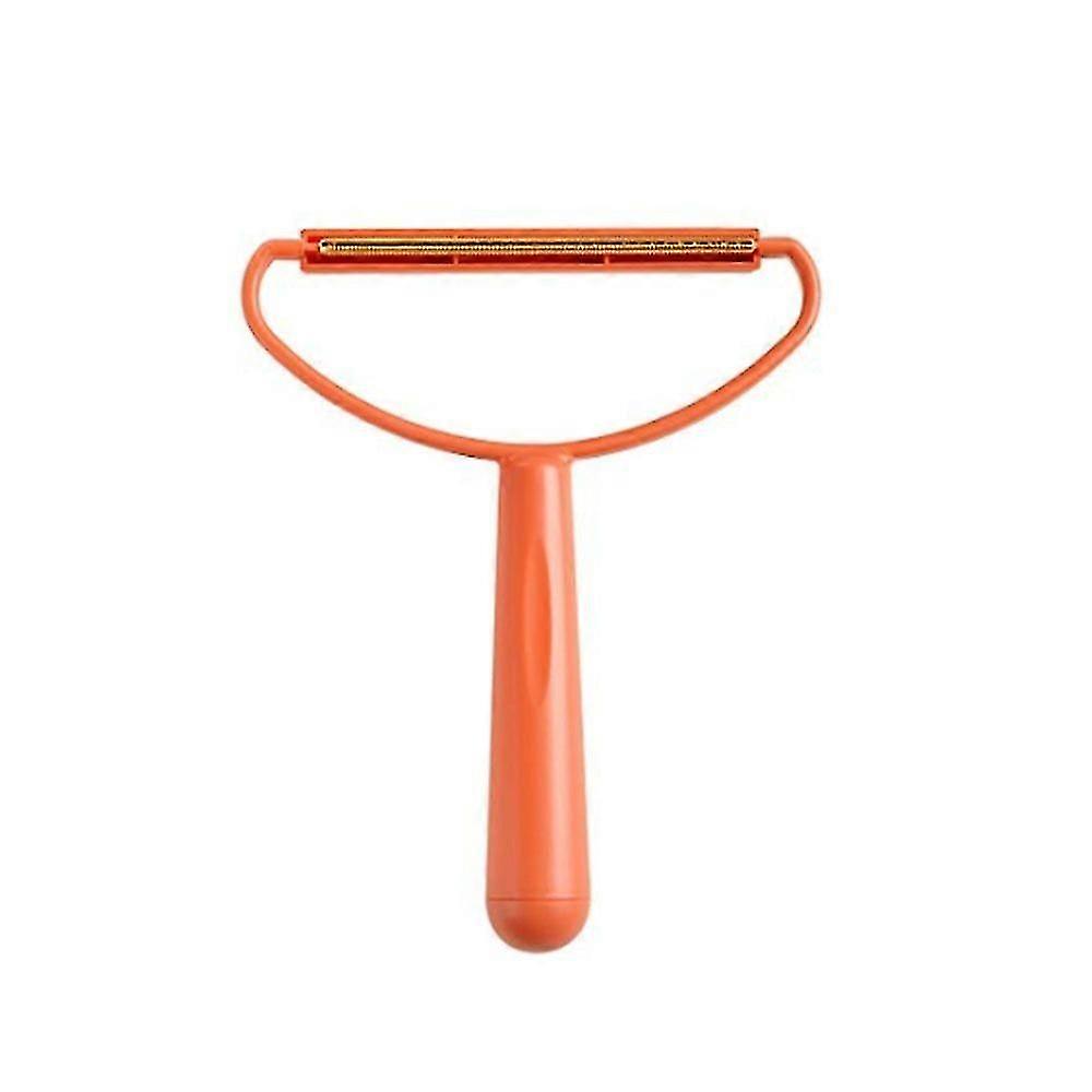 Orange Double-Sided Lint & Pet Fur Remover