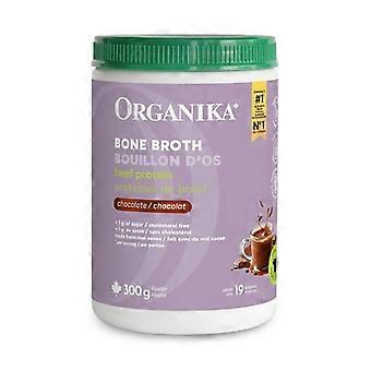 Organika Bone Broth Beef Protein Chocolate, 300 gram