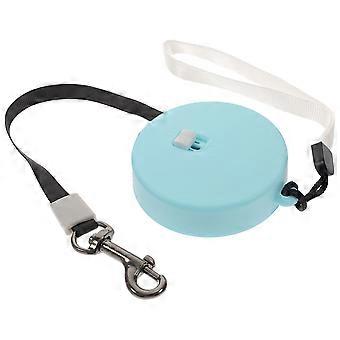 Retractable Dog Rope for Walking Durable Sky-Blue Leash for Dogs