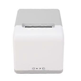 USB-Bluetooth-Thermodrucker mit 100 mm/s Druckgeschwindigkeit, Etiketten- und Belegdrucker für Restaurants, Bekleidungsgeschäfte und EU-Stecker