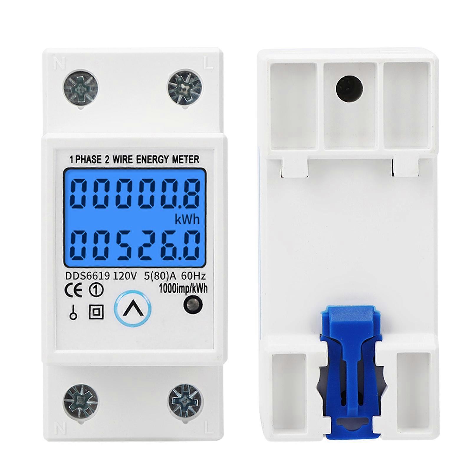 Multifunctional Electric Meter Single Phase Digital Power Voltage Current Energy Meter