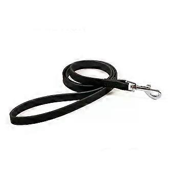 Classic Tan Leather Dog Lead Handcrafted UK Bridle Leather Trigger Clip